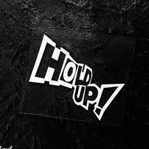 镂空车贴 p5女神异闻录5偷心神偷侠盗团集火hold up战斗文字贴