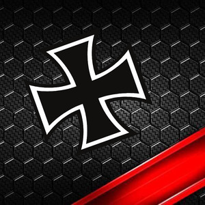 德军二战军标 十字军标 个性汽车改装反光汽车贴纸拉花