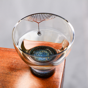 玻璃茶杯功夫茶具透明小杯子