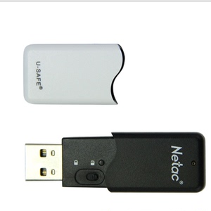 朗科/netacu235防病毒带写保护带开关u盘32g