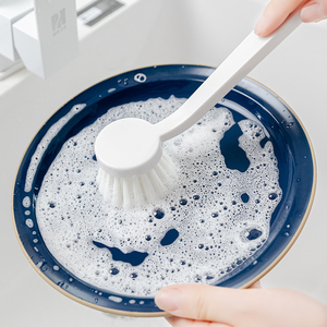 日本AISEN长柄锅刷家用厨房洗碗神器洗锅不沾油刷子清洁除垢油污