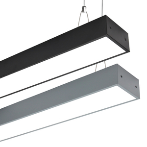 飞利浦条形长方形吊线日光灯 led长条办公室吊灯现代工作室灯简约