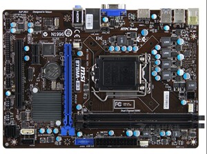msi/微星 b75ma-e33 1155针 usb3 sata3 原装超频主板