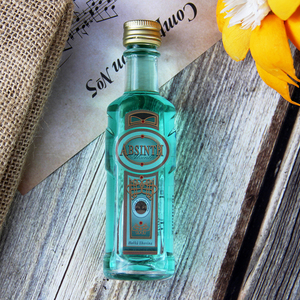 green fairy absinth绿精灵苦艾酒50ml 捷克原装进口小瓶酒版洋酒