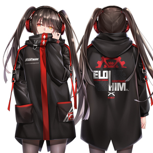 作战周边时崎狂三同款风衣动漫二次元外套连帽大衣秋冬衣服7人付款98