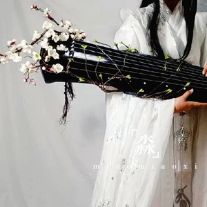 二哈和他的白猫师尊 楚晚宁九歌古琴道具cosplay道具法光 淼淼兮