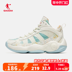 中国乔丹篮球鞋女鞋春季新款耐磨防滑透气运动鞋女am32222009