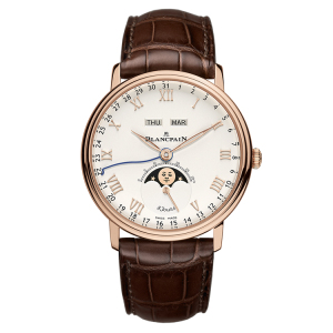 宝珀blancpain-villeret系列 6639-3642-55b自动机械男士手表正品