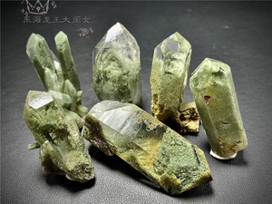 绿水晶原石图片价格表图片