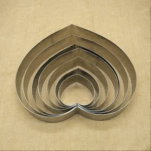 蛋糕模具慕斯烘焙6寸8寸心形4寸1012不锈5寸蛋黄7寸2寸14钢圈