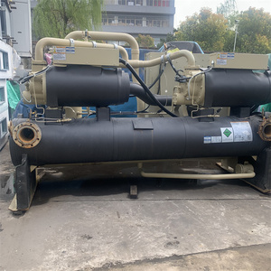 二手特灵螺杆式冷水机170冷吨中央空调水冷机冷冻机590.6kw