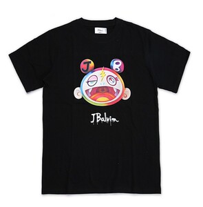 j balvin x takashi murakami 村上隆 鬼脸短袖t恤