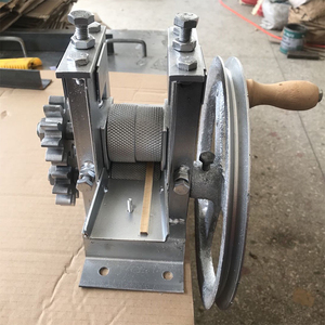 ts 小型手摇破篾机 竹蔑开片机 竹条分层机 手动起篾机 竹片分离