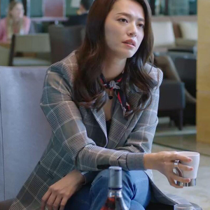正品都挺好姚晨同款西装外套女春秋苏明玉同款韩版格子小西装上衣