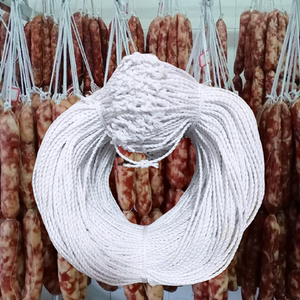 云柳棉绳已打结挂香肠专用棉麻绳腊肠腊肉鸭腿白色腊味绳子线套圈