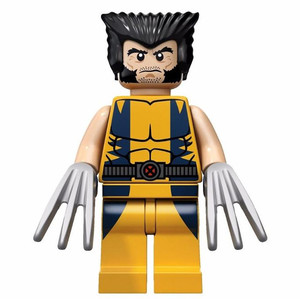 lego 乐高 超级英雄 人仔 sh017 金刚狼 含双爪 6866