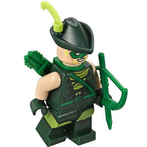 lego 乐高 蝙蝠侠大电影 人仔 sh465 绿箭侠 含箭袋 弓箭 70919
