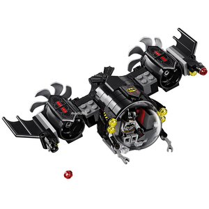dulu1984淘宝lego 乐高 超英 净载具 蝙蝠侠极地蝙蝠艇 含贴说 无人