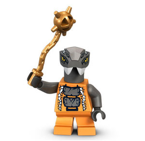 lego 乐高 幻影忍者人仔 chokun njo056 小蛇怪 含武器 9450