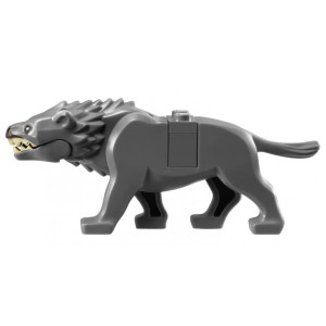 lego 乐高 魔戒 动物 灰色 座狼 wargpb01c01 79002 含背砖 原封