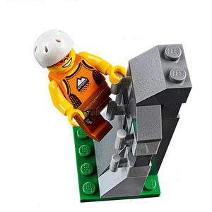 lego 乐高 城市系列 人仔 攀岩 登山 运动员及 场景 60202