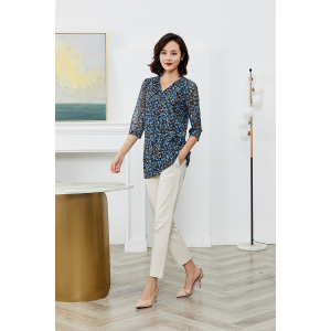 燕时装2020秋季新款宽松显瘦超仙网纱上衣女a3903诗燕女装旗舰店20