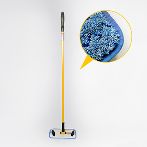 美国rubbermaid乐柏美拖把平拖平板拖把家用小尘推27厘米小号拖头