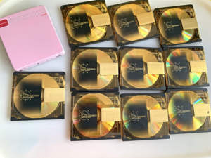 Sony/索尼MD金碟PREMIUM74空白碟minidisc盘刻录碟 md音乐刻录碟