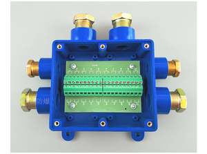 JHH6矿用接线盒防爆通讯电缆接线盒10对电话分线盒6通分线箱
