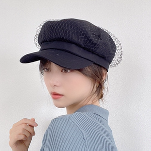 渔网帽子女