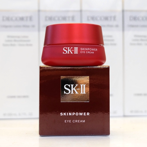 日本sk-ii/skii大眼眼霜微肌因焕采修护眼霜sk2大红瓶提拉紧致15g