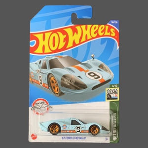 hot wheels/风火轮 福特gt40 gulf海湾石油涂装 2件包邮