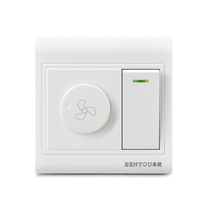 吊扇灯壁控电风扇灯扇86型开关电扇灯带吊灯控制器调速器一体