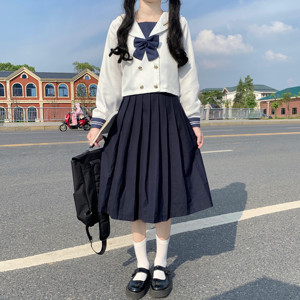 jk制服冬装长裙