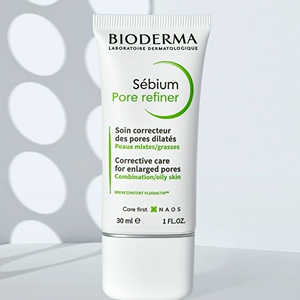 两件包邮bioderma贝德玛净妍控油毛孔修护乳液小样15ml温和吸油皮