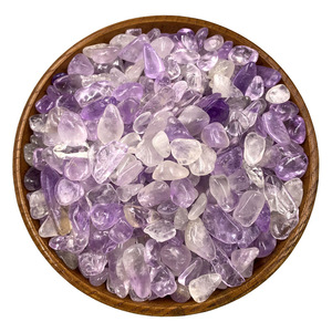 天然乌拉圭紫水晶原石块灵石紫水晶碎石头颗粒消磁石裸石能量宝石
