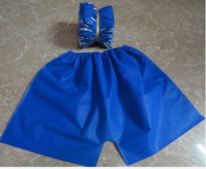 蓝色浴裤  短裤   无纺布裤子    一次性浴裤   会所沐足裤现货