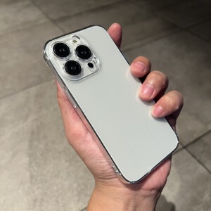 苹果13/12高透明mini清水壳11promax全包pc硬xr超薄隐形xs简约8plus