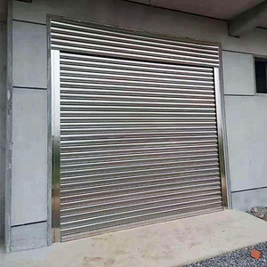 镀锌卷闸门自动卷帘门电动门仓库卷门车库门不锈钢库佛山商铺门