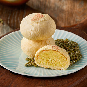 中国台湾裕珍馨绿豆椪礼盒原味卤肉台式月饼中秋送长辈朋友糕点心