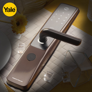 yalem3112t/密码锁刷卡磁卡锁家用防盗门大门锁耶鲁m3112t
