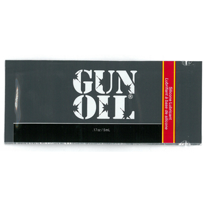 美国原装进口擦枪油gun oil 水溶性/硅树油润滑剂便携装体验装5ml