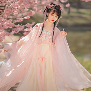 汉服女显瘦清新