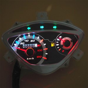 包邮鬼火125踏板摩托车仪表盘总成RSZ一二代改装LED灯指针迈速表