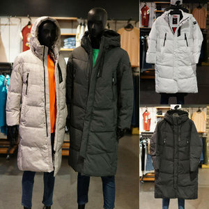 韩国代购gu bumper金裕贞同款正品折扣男女中长款鹅绒保暖羽绒服