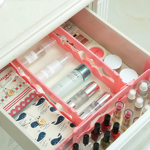 抽屉分隔板收纳塑料分割隔板分层柜子整理隔断自由组合格子格挡