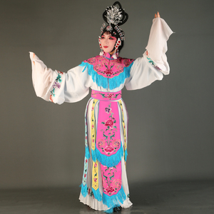 02新生活企业店铺淘宝戏曲京剧戏剧舞台演出舞蹈服饰天女d散花服装