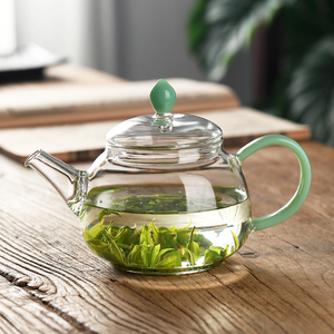 高端玻璃加厚带过滤玻璃茶壶小号迷你小壶茶简约泡茶壶功夫茶壶