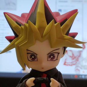 gsc游戏王dm 武藤游戏 暗游戏 法老王 水贴脸 ob11 替换脸 粘土人