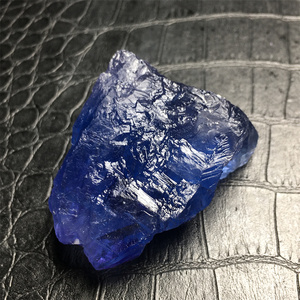 纯天然冰糖紫蓝萤石摆件天空蓝海蓝宝色坦桑蓝原石原矿标本扩香石